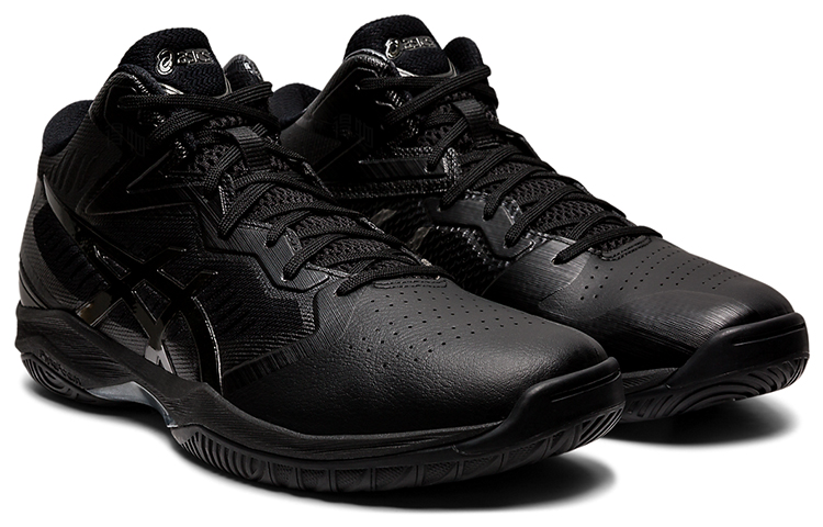 Мужские кроссовки ASICS Gel-Hoop V12 (угольно-черные) — 碳黑 — фото 3