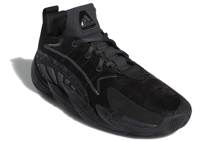 Мужские кроссовки adidas Crazy BYW 2.0 (черные) — фото 3