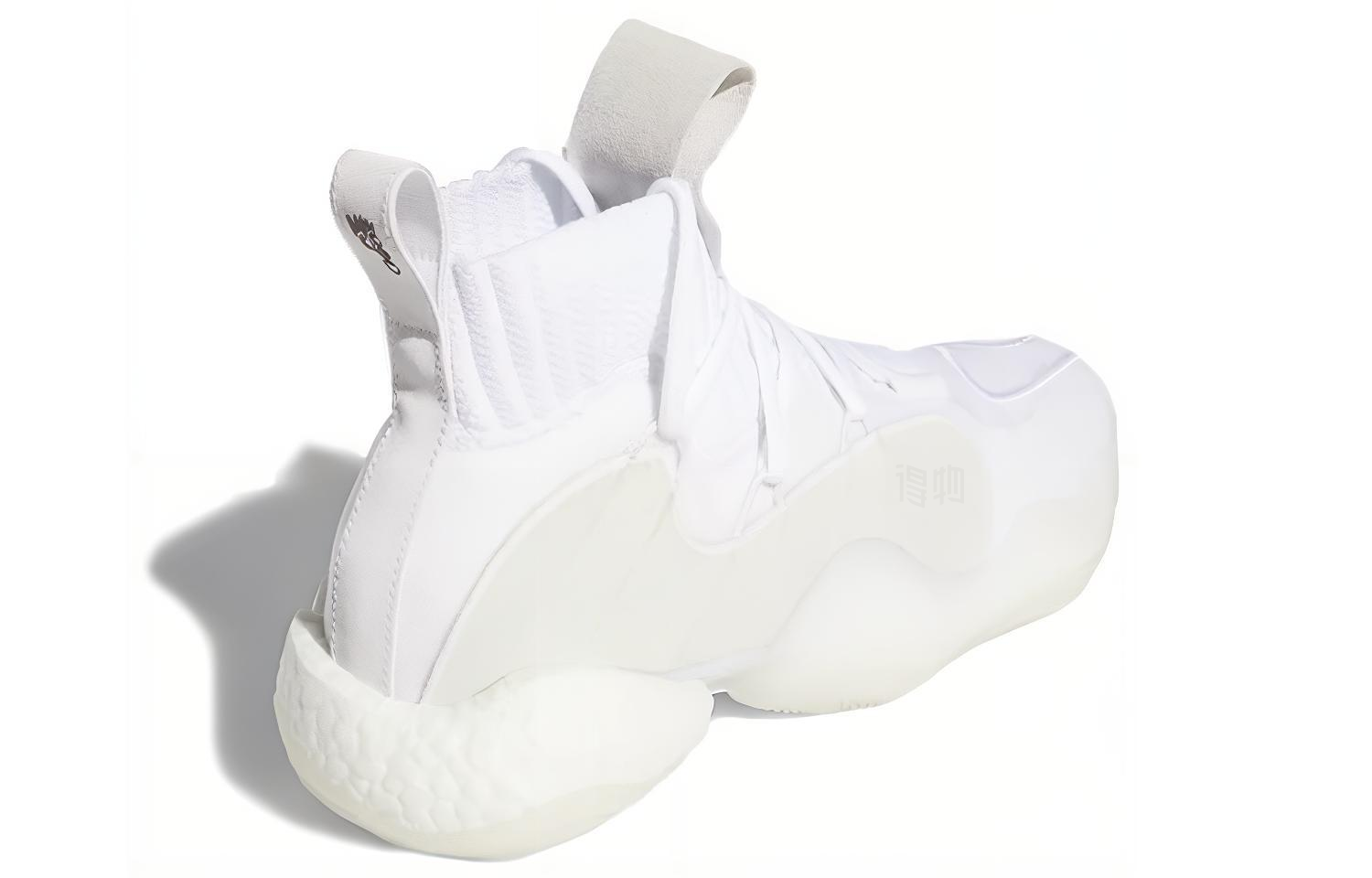Мужские кроссовки adidas originals Crazy BYW X (белые) — Белый — фото 4
