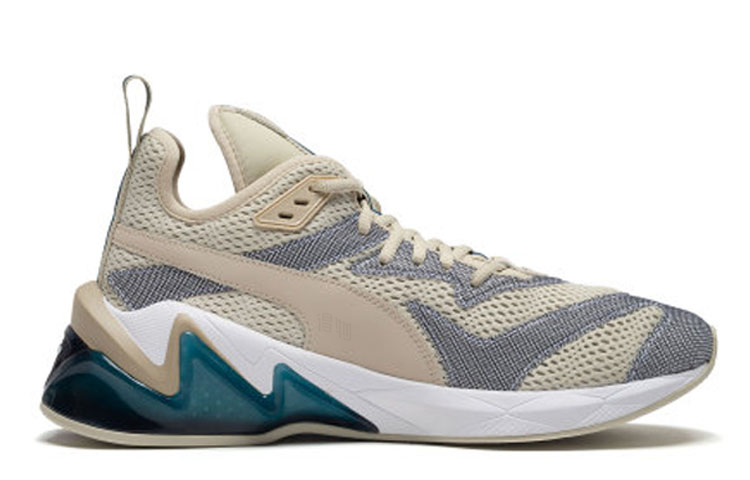 Мужские кроссовки PUMA LQDCELL Origin Tech (хаки-серые) — фото 2