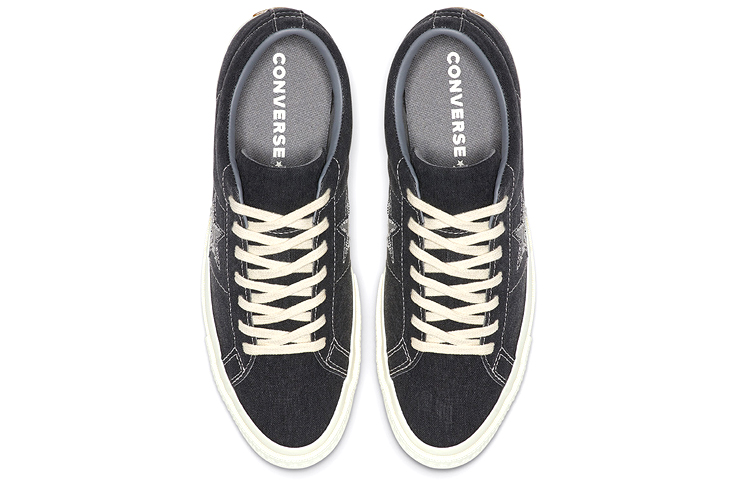 Кеды Converse One Star Chuck Taylor All Star (черно-белые) — фото 3