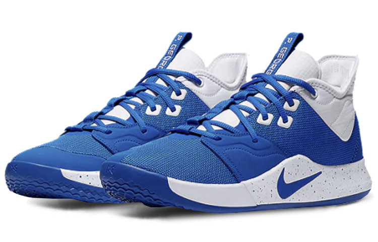 Мужские кроссовки Nike PG 3 (Team) (сине-белые) — Синийбелый — фото 3
