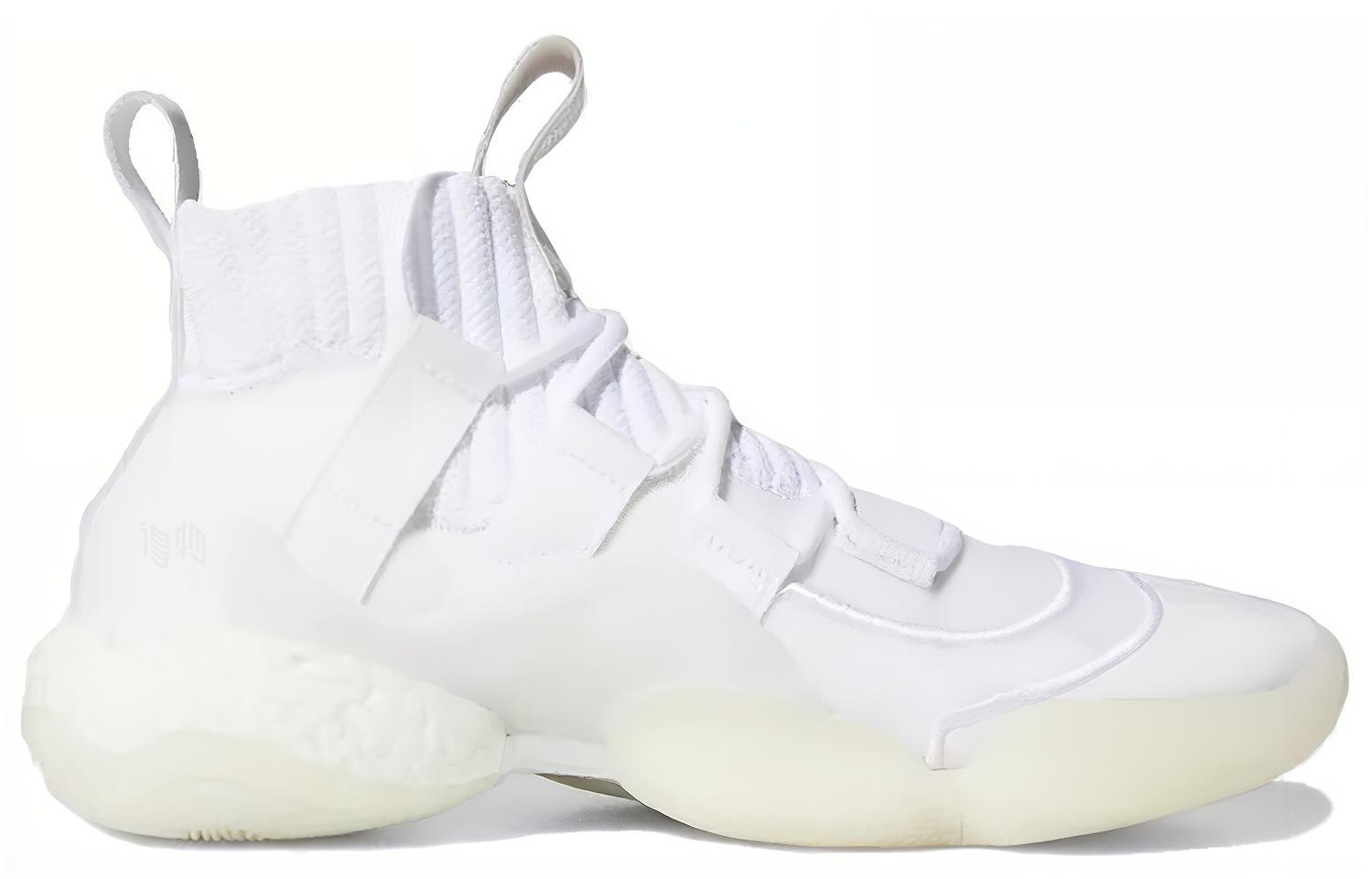 Мужские кроссовки adidas originals Crazy BYW X (белые) — Белый — фото 2