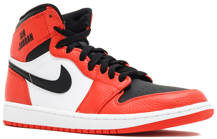 Кроссовки Jordan Air Jordan 1 Retro Rare Air Max Orange (оранжево-белые) — 亮橙/黑 — фото 2
