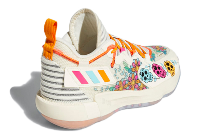 Мужские кроссовки adidas DAY Extply "Day Of The Dead (молочный) — фото 4