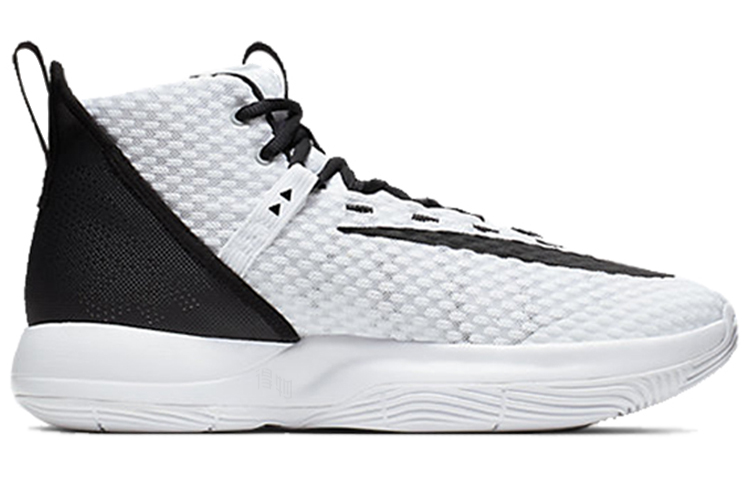Кроссовки Nike Zoom Rize 1 (бело-черные) — Чёрный — фото 2