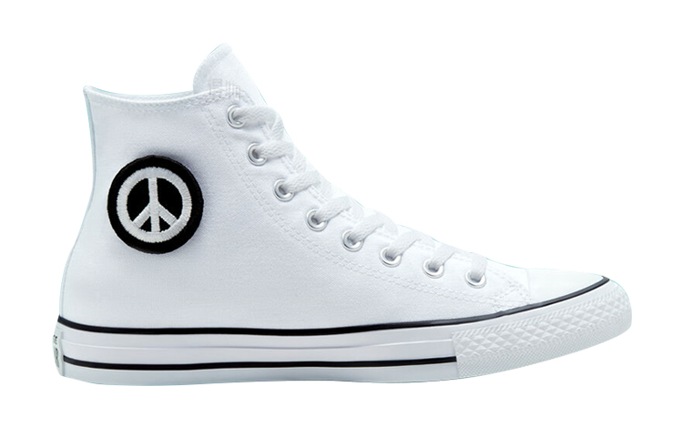 Высокие кеды Converse Chuck Taylor All Star (бело-сине-желтые) — фото 2