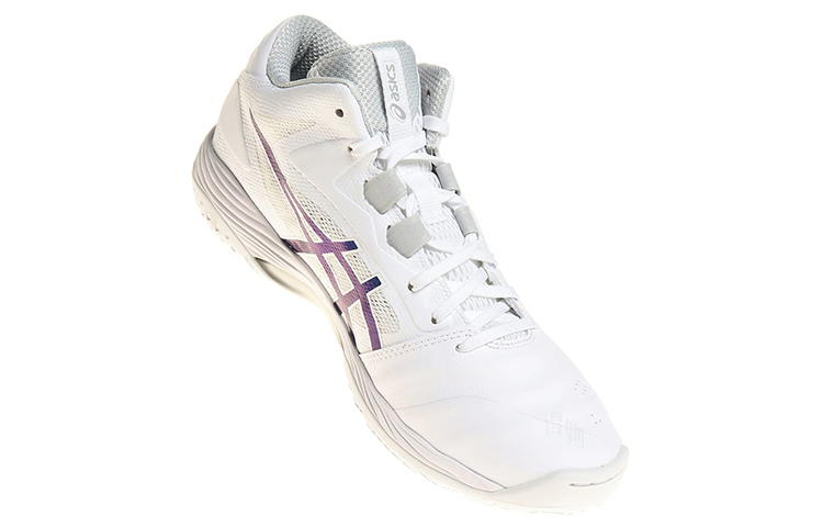 Кроссовки ASICS Gel-Hoop V13 (бело-синие) — фото 3