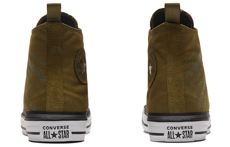 Кеды Converse Chuck Taylor All Star (темно-зеленые) — Зелёный — фото 4