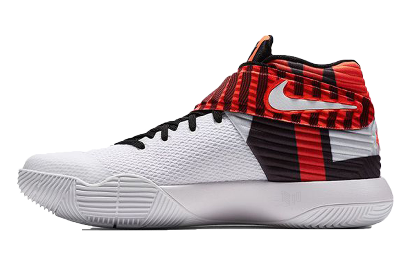 Мужские кроссовки Nike Kyrie 2 LMTD Crossover (бело-красные) — 白/大学红/黑 — фото 2
