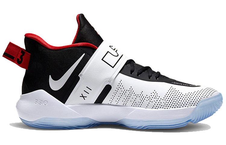 Кроссовки Nike Ambassador 12 (черно-белые) — Чёрный / белый — фото 2