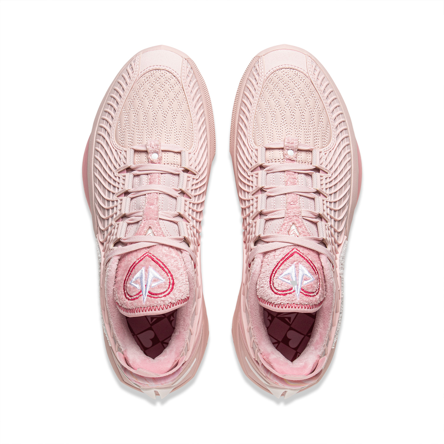 Li Ning JB3 Coverage Anti Rollover Low top Basketball Shoes Men’s Light Pink