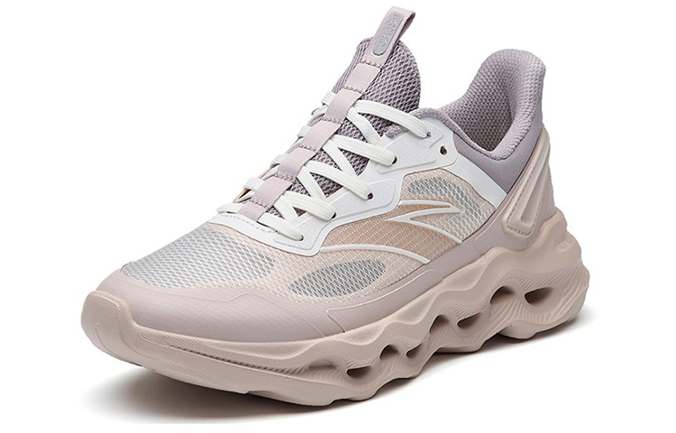 ANTA Training Shoes Women’s Low Top Lotus Gray/Ivory White/Magic Carpet Gray