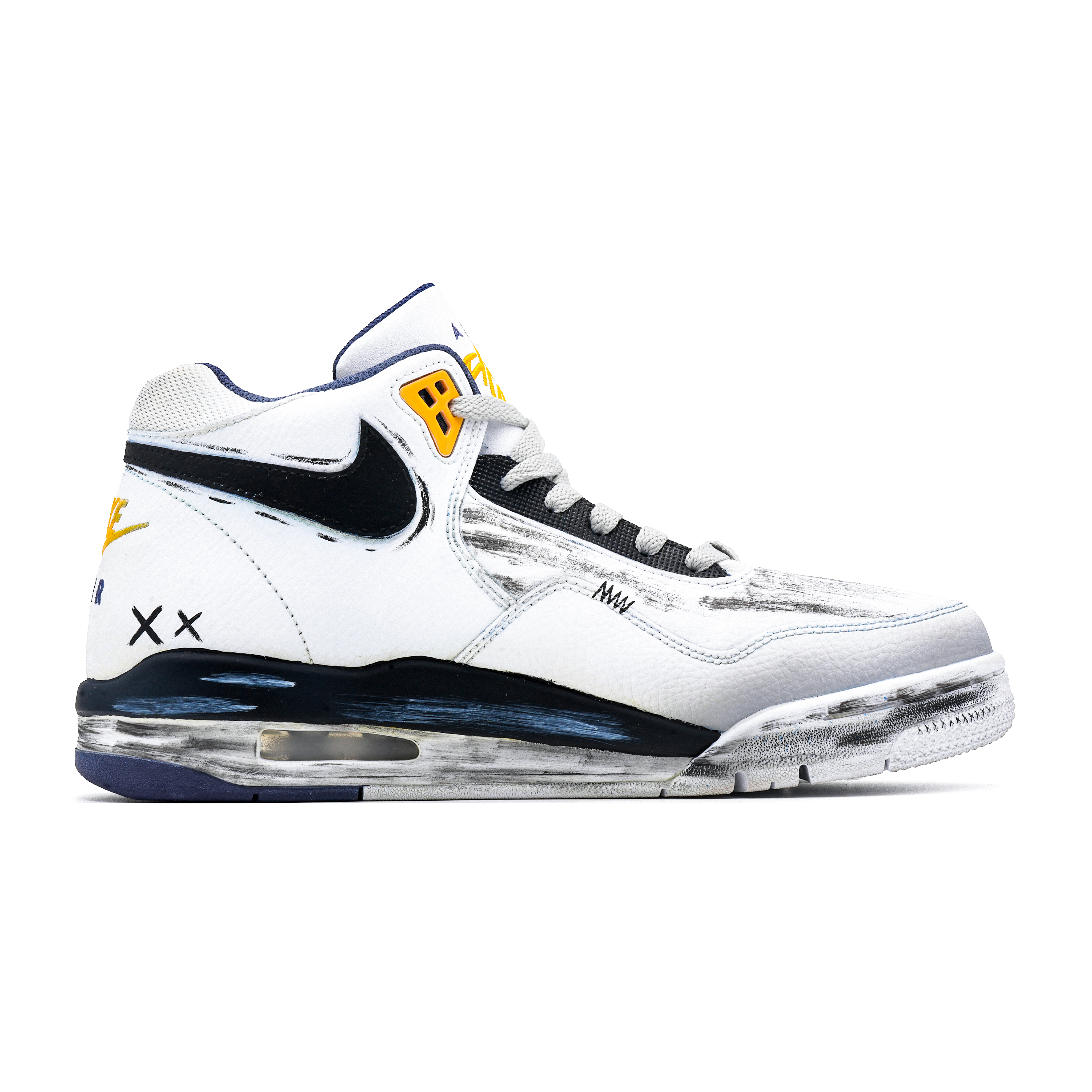 Nike Flight Legacy Light And Shadow Slip Resistant Abrasion Resistant Slip Resistant Abrasion Resistant Mid top