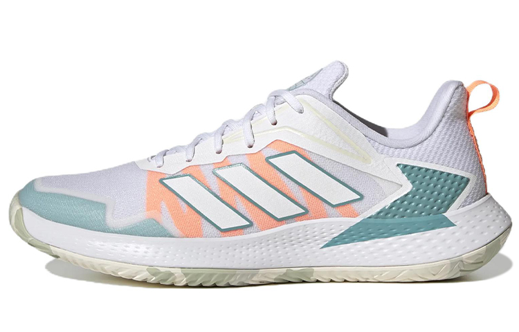 Adidas Defiant Speed Tennis Shoes Women's Low Top White/Orange/Blue