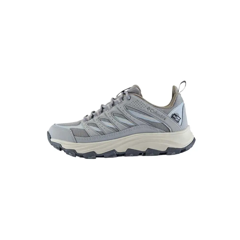 Columbia Cushioning Waterproof Support Low top Hiking Shoes Women's Gray Wide Fit