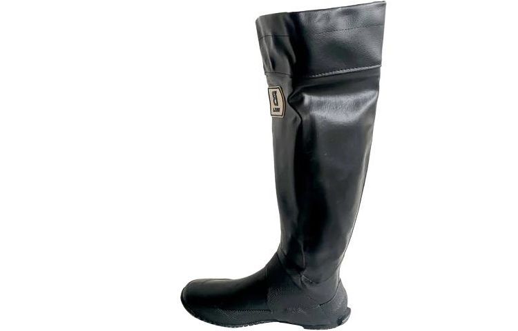 WBSJ Waterproof Rain Boots Unisex Gray