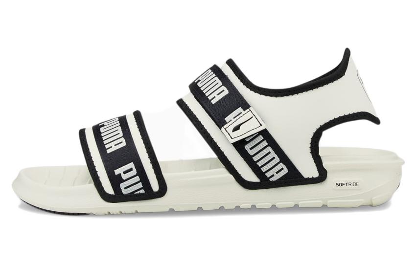 PUMA Puma Softride Signature Trendy Sports Sandals Women's White Black