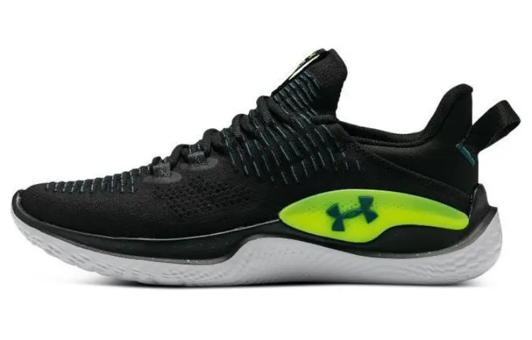 Under Armour UA Dynamic Cushioning, Wear Resistant Low top Training Shoes Men's Black