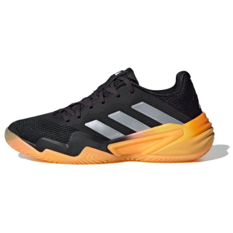 Adidas Barricade 13 Mesh Breathable Low top Tennis Shoes Unisex Gray Yellow White