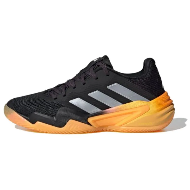 Adidas Barricade 13 Mesh Breathable Low top Tennis Shoes Unisex Gray Yellow White
