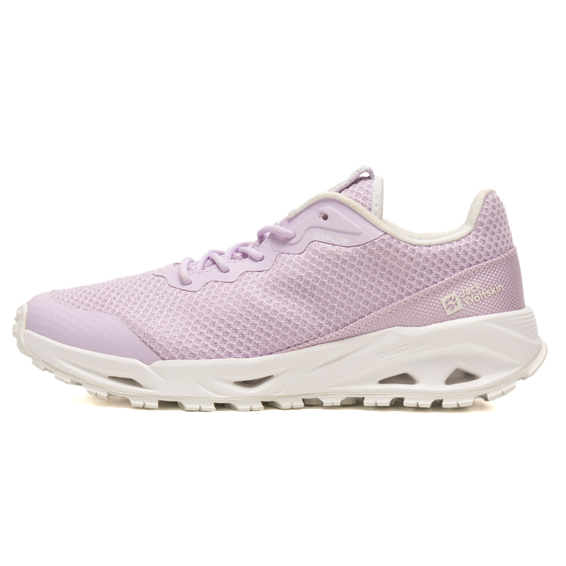 Jack Wolfskin Slip Resistant Abrasion Resistant Low top Hiking Shoes Women’s Purple