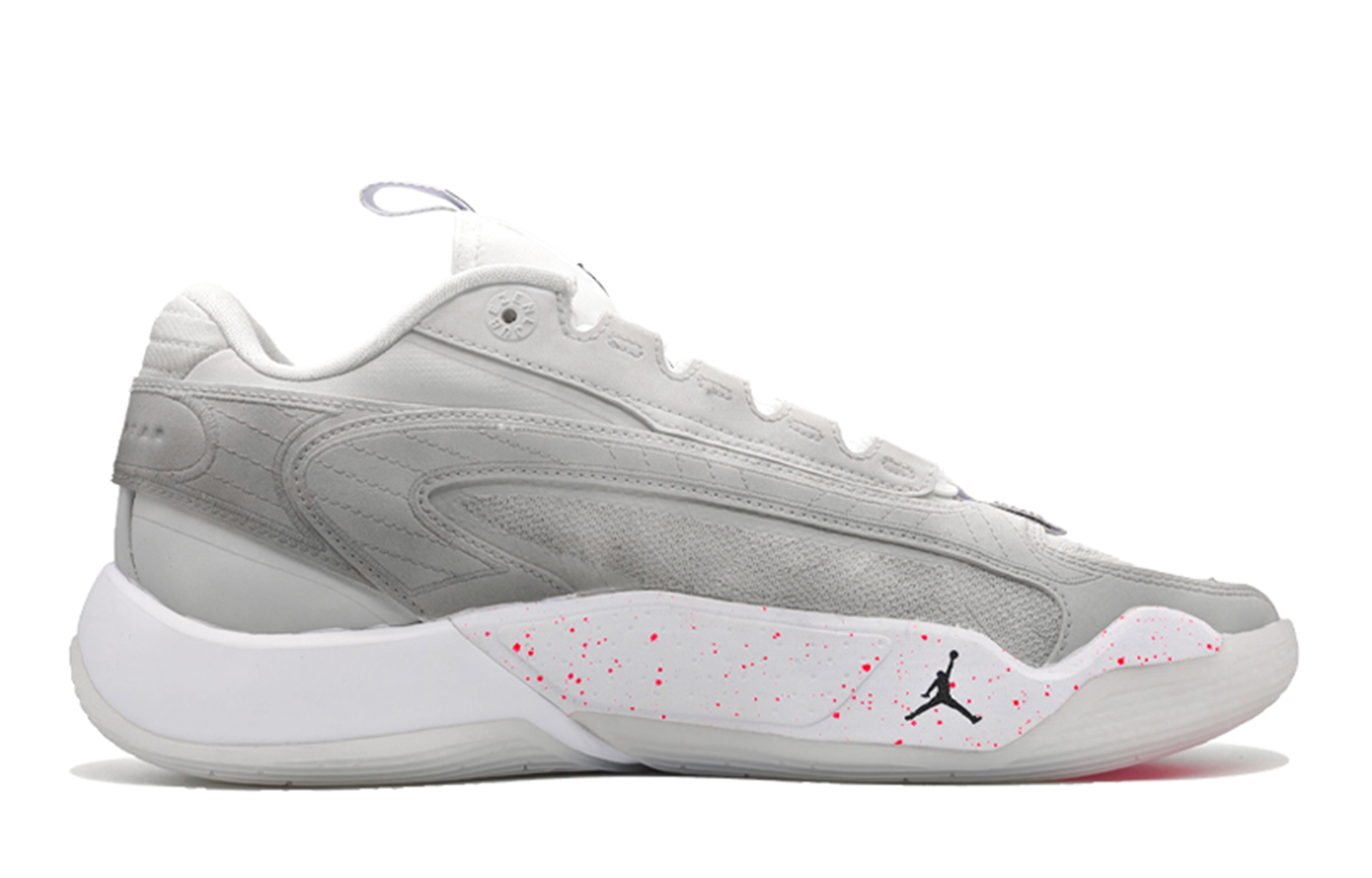 Jordan Luka 2 Mountain Top Artistic, Lucky Duck, Premium Gray, Gradient Deconstruction, Artistic Versatile