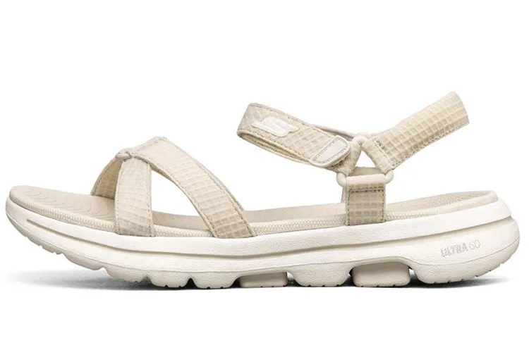 Skechers Go Walk 5 Beach Sandals Women's Natural