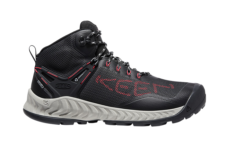 Keen NXIS EVO MID WP Low top Hiking Shoes, Outdoor Shoes Men’s Black