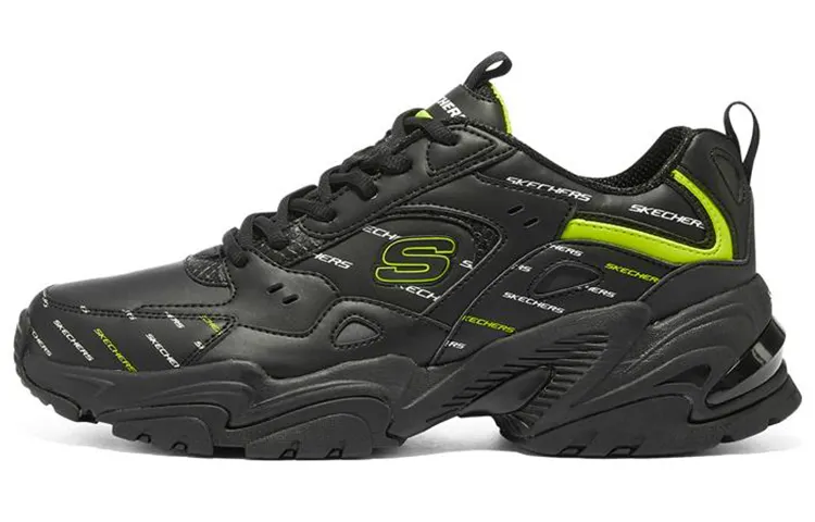 Skechers Stamina V2 'Black Green'