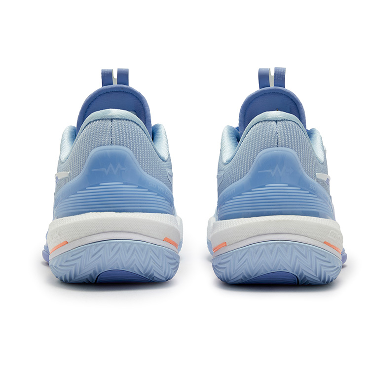 361° BIG3 6.0 Cushioning Slip Resistant Abrasion Resistant Low top Basketball Shoes Men’s Glacier Blue