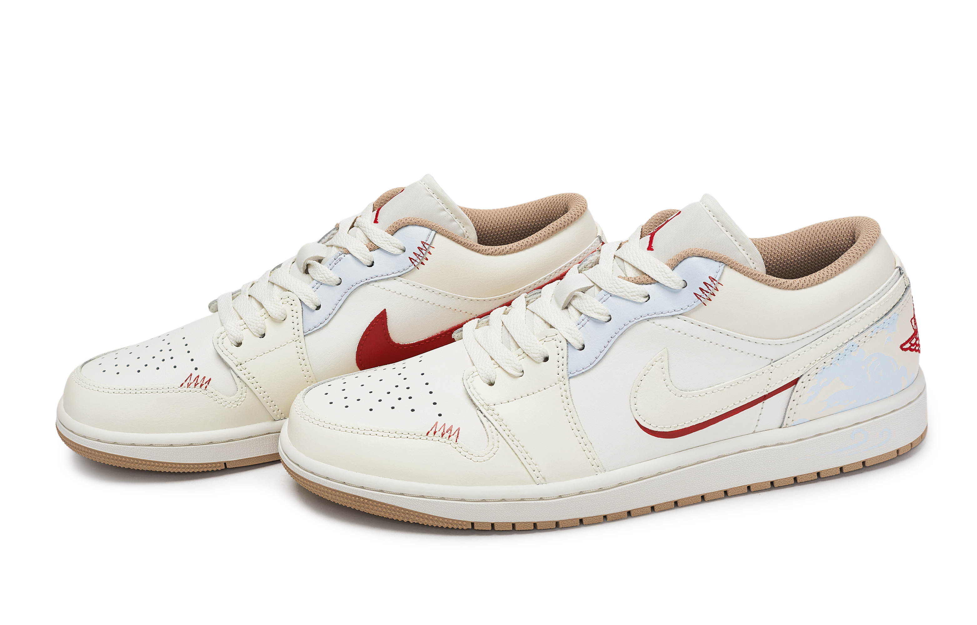 Jordan Air Jordan 1 811 Manufacturing, Fenghe Baize, Special Shoe Box Breathable Low top