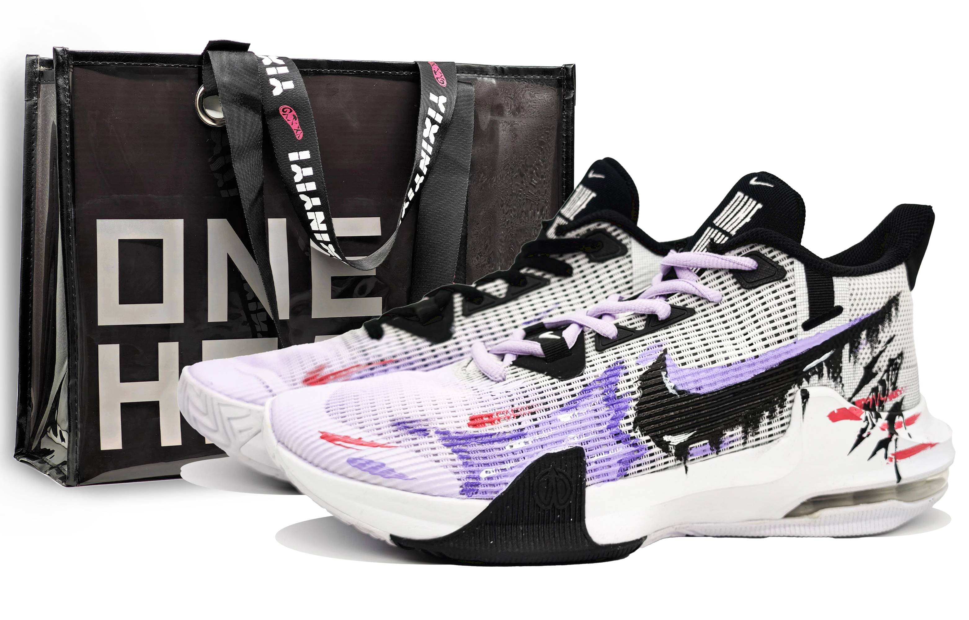 Nike Air Max Impact 3 Slip Resistant Low top Basketball Shoes Men’s Romantic Purple
