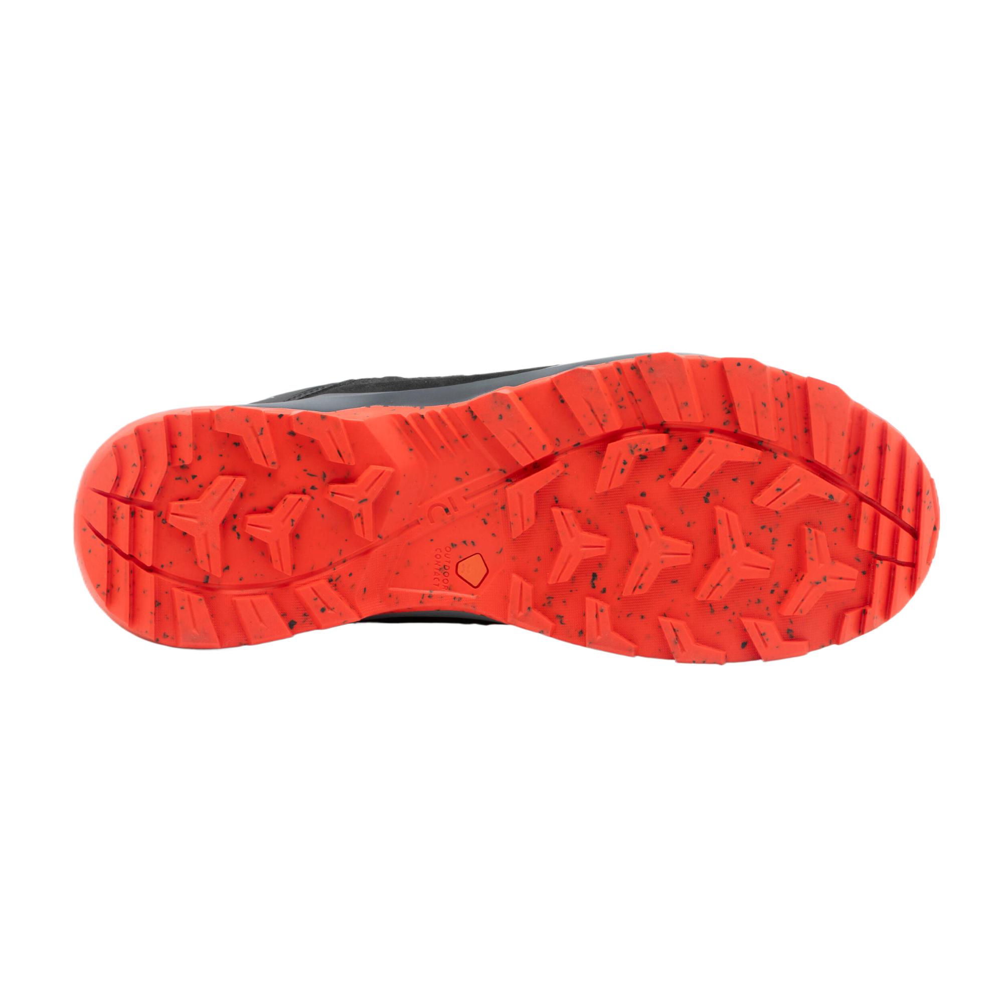 DECATHLON MH500 Waterproof Low top Hiking Shoes Men’s Black Orange