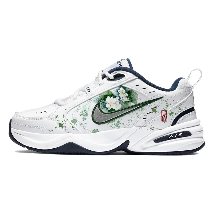 Nike Air Monarch 4 Comfortable Camellia Slip Resistant Abrasion Resistant Slip Resistant Abrasion Resistant Low top