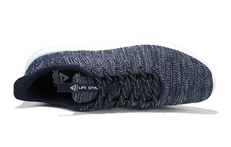PEAK Walking Shoes Collection Breathable Low top Running Shoes Men’s Deep Sea Blue