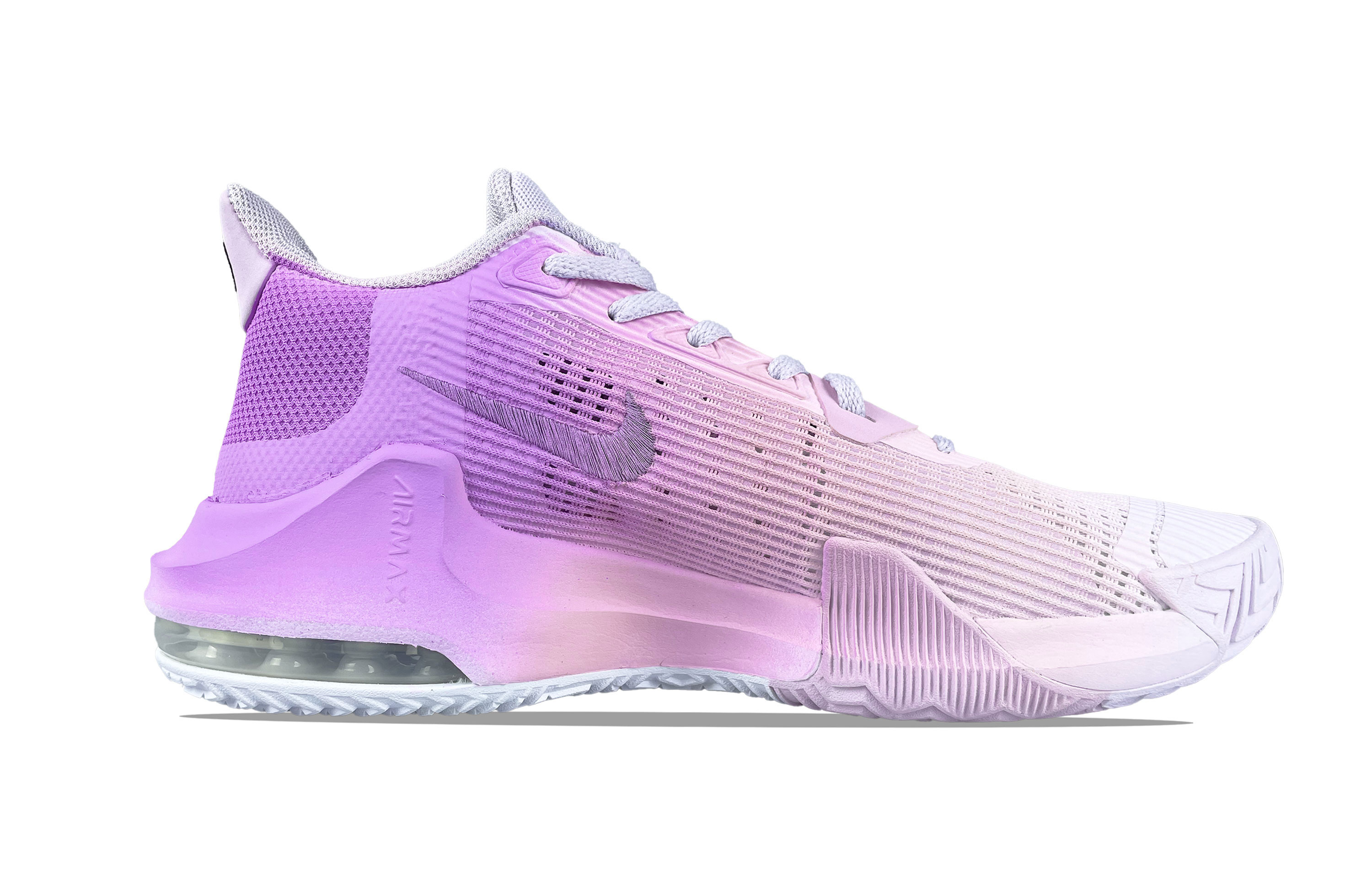Nike Air Max Impact 3 Cushioning, Wear Resistant Low top Basketball Shoes Unisex Purple