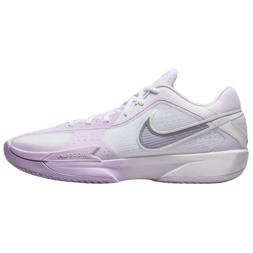 Nike GT CUT CROSS Low top Basketball Shoes Men's White Pink