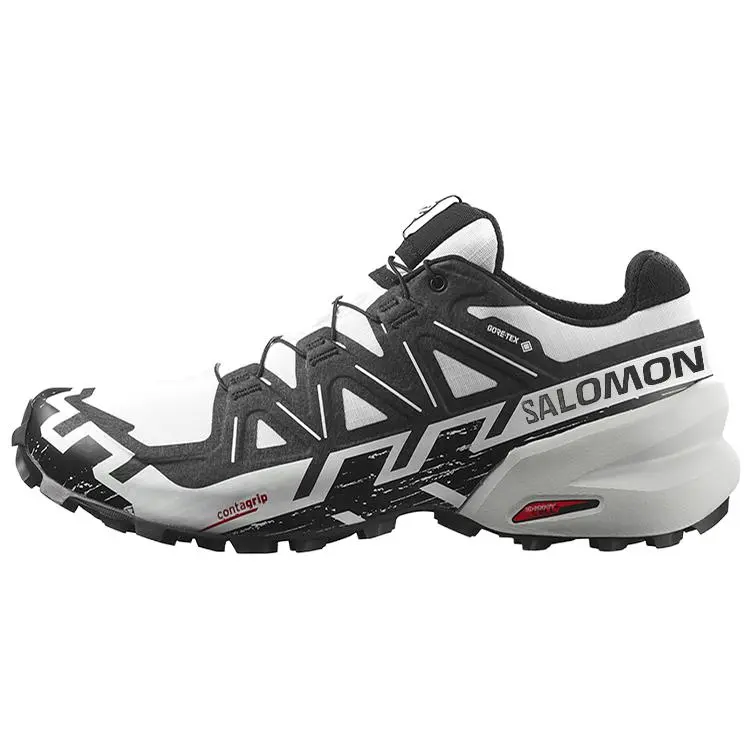 SALOMON Speedcross 6 Trail Running Shoes Men's White Black