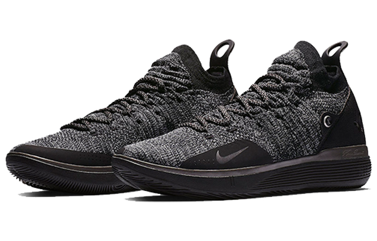 Мужские кроссовки Nike KD 11 Black Twilight Pulse (черные) — фото 3