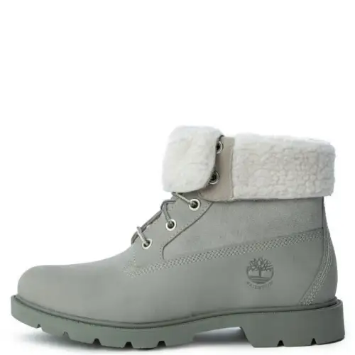Timberland Linden Woods Abrasion Resistant Cushioning Short Snow Boots Women's Gray