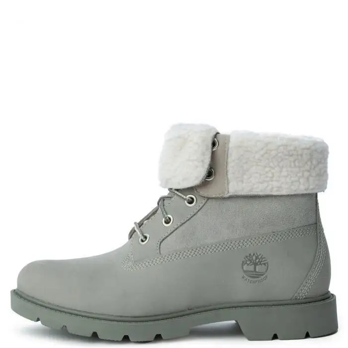 Timberland Linden Woods Abrasion Resistant Cushioning Short Snow Boots Women's Gray