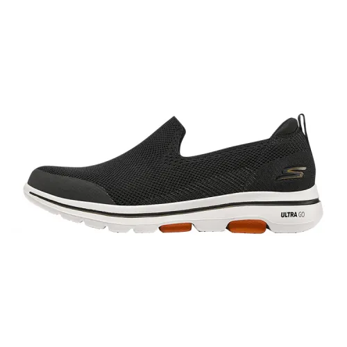 Skechers Go Walk 5 Low Top Loafers Black/White