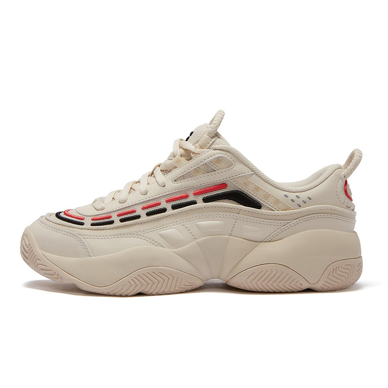 FILA FUSION FIRE Flame Shoes Low top Vintage Basketball Shoes Men’s Brown