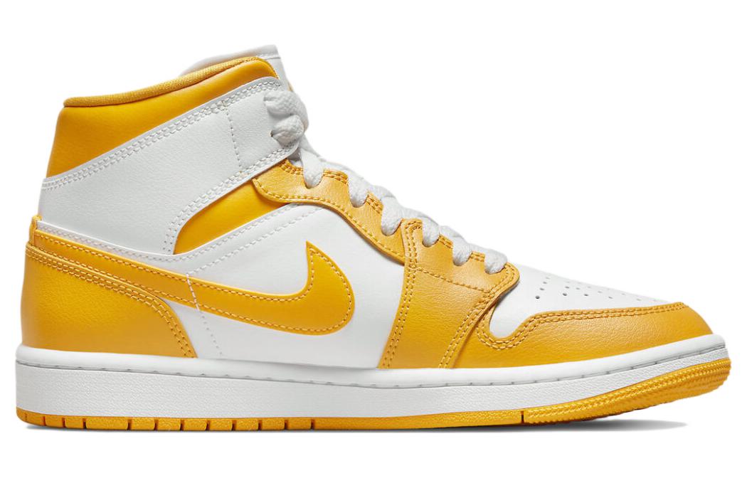 Jordan 1 Mid White University Gold Women’s