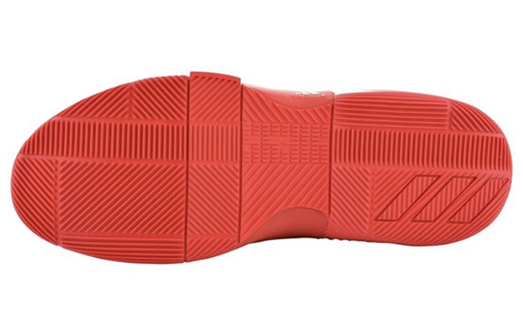 Мужские кроссовки adidas D lillard 3 (красные) — фото 5
