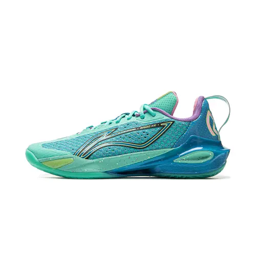 Li Ning Speed 11 Cushioning Slip Resistant Abrasion Resistant Breathable Rebound Anti Twist Grip Low top