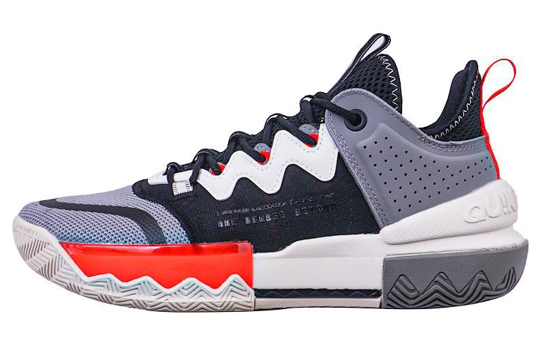 361° Sports Slip Resistant Abrasion Resistant Low top Basketball Shoes Men’s Invisible Gray Black