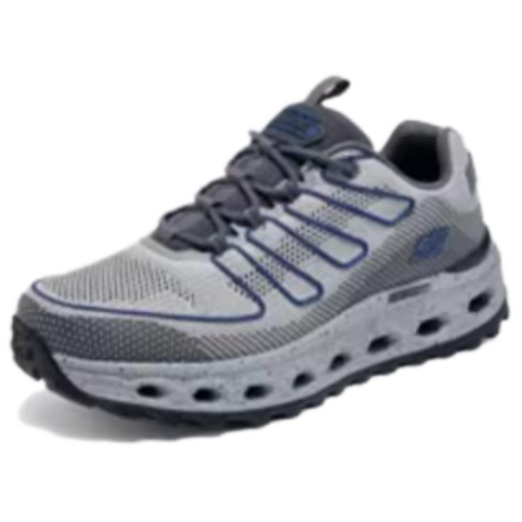 Skechers GLIDE STEP At Low top Mountaineering Shoes Men’s Gray Blue