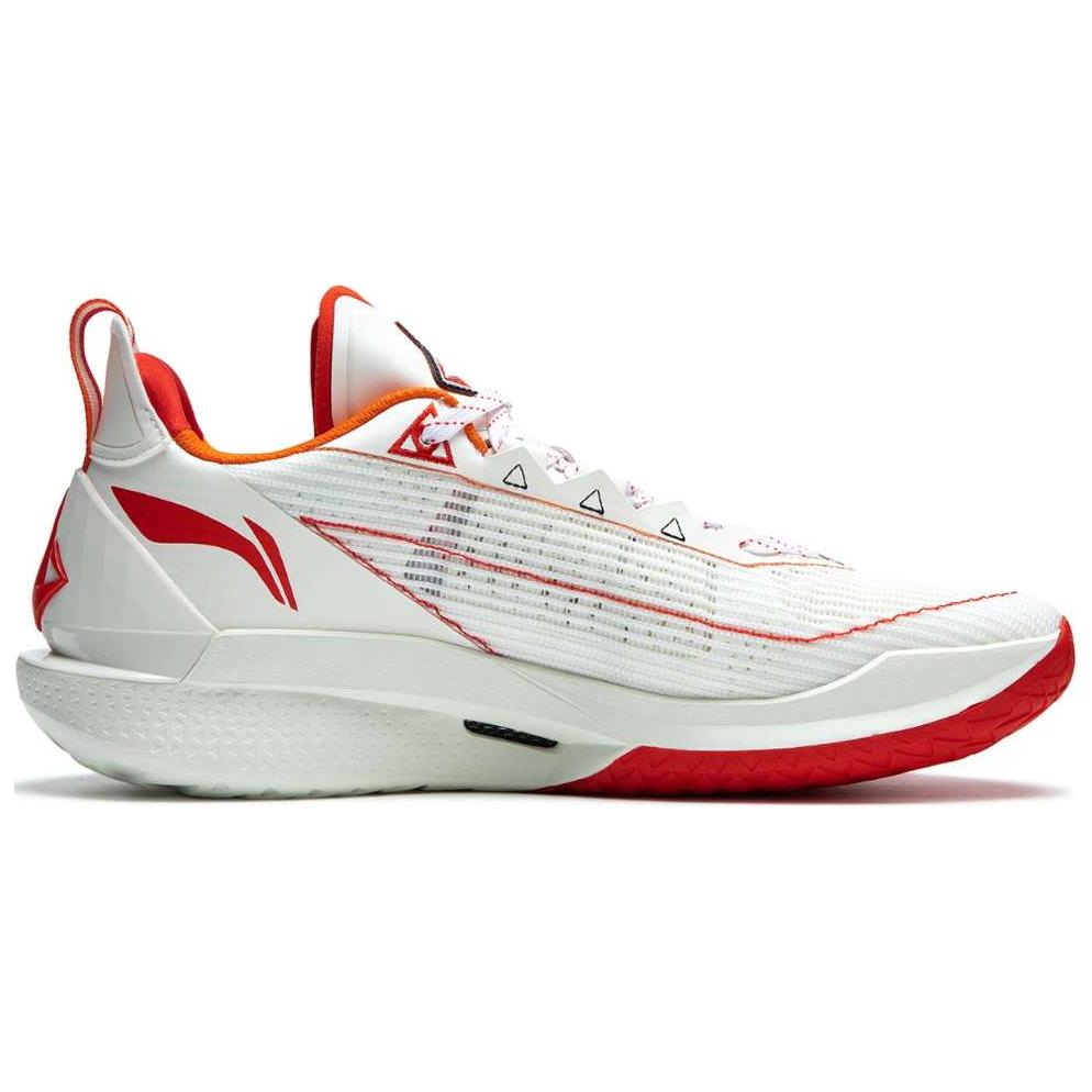 Li Ning Jimmy Butler JB 2’Retro Jersey’ Cushioning Slip Resistant Low top Basketball Shoes Men’s White Red
